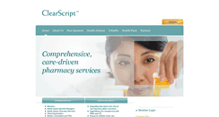 Desktop Screenshot of clearscript.org